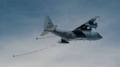 KC-130 aerial refueling operations photo