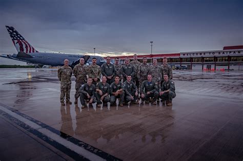KC-46 Pegasus operating with fighter aircraft during Pacific exercise