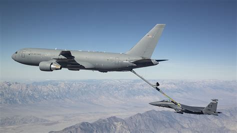 kc-46 pegasus tanker refueling fighter