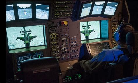 KC-46 remote vision system operator station with digital displays