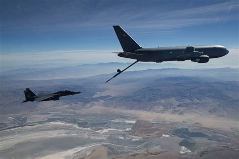 kc-46a pegasus aerial refueling operations over pacific