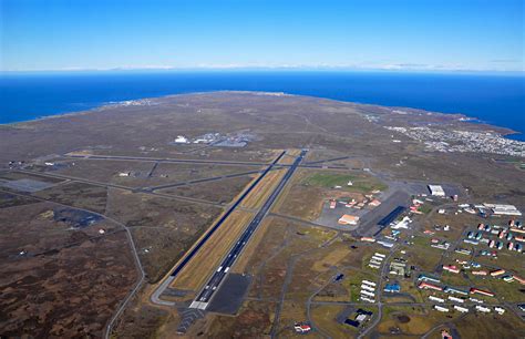 Keflavik International Airport Iceland widebody aircraft during North Atlantic diversion operations