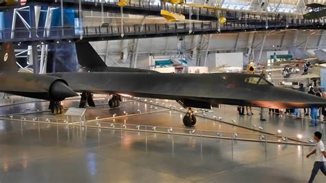 Kelly Johnson with SR-71 Blackbird at Skunk Works facility