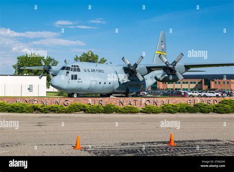 Kentucky Air National Guard C-130 at SDF near UPS Worldport 2023