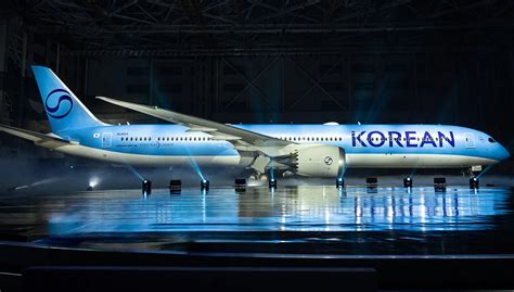Korean Air Boeing 777-9 new livery widebody aircraft