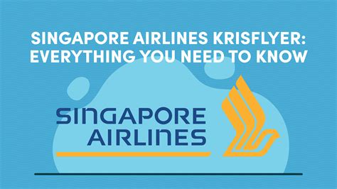 KrisFlyer loyalty program premium traveler airport lounge access