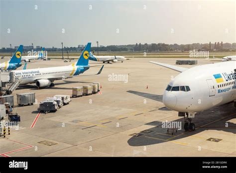 kyiv boryspil international airport terminal preparations in 2025 for commercial relaunch
