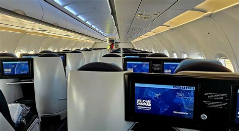 La Compagnie Airbus A321neo all-business-class cabin with lie-flat seats