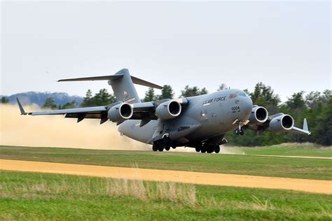 LAIRCM turret on C-17 Globemaster defensive laser system