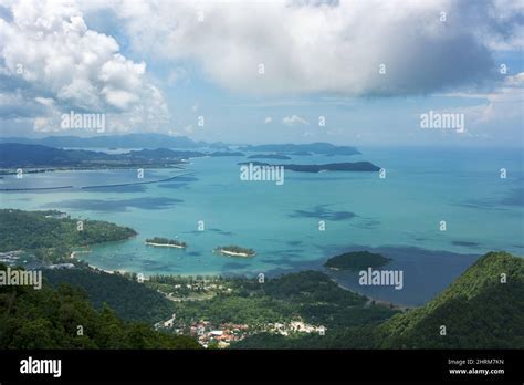 langkawi aerial view turquoise waters beaches discovery princess malaysia cruise