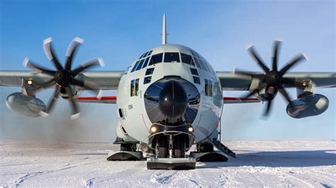 LC-130J Super Hercules polar modernization program ski-equipped aircraft concept