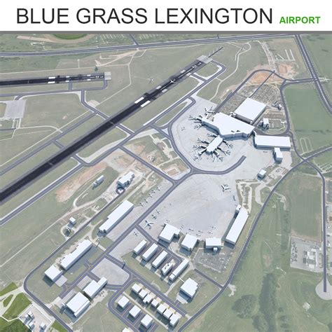 Lexington Blue Grass Airport LEX Kentucky terminal redevelopment construction