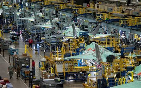 Lockheed Martin F-35 assembly line facility