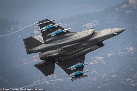 Lockheed Martin F-35 in beast mode with full external payload configuration
