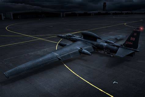 Lockheed U-2 Dragon Lady cruising at 70,000 feet above clouds during ISR mission
