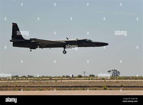 Lockheed U-2 Dragon Lady preparing for high-altitude mission at sunrise