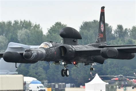 Lockheed U-2 Dragon Lady spy plane flying at extreme altitude during reconnaissance mission