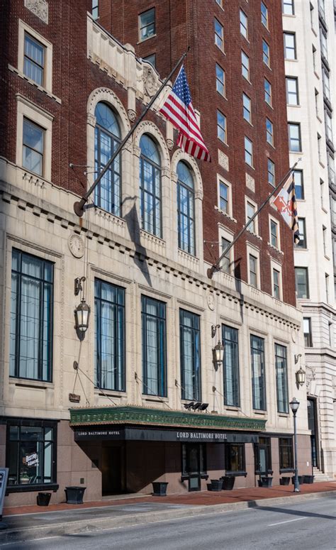 Lord Baltimore Hotel as seen from the helicopter window