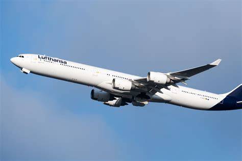 Lufthansa Airbus A340-600 maintenance Frankfurt Lufthansa Technik