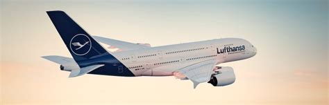 Lufthansa Airbus A380 and A340 parked side by side
