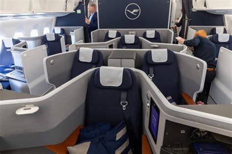 lufthansa allegris premium economy seats on A350 europe flight 2025