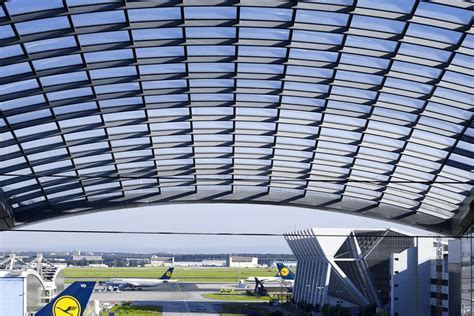 Lufthansa Aviation Center at Frankfurt Airport exterior view