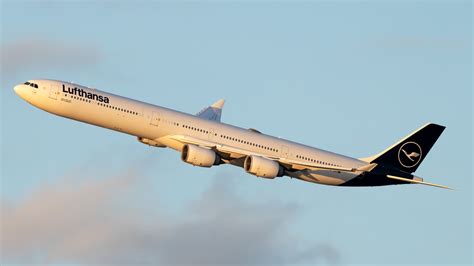 Lufthansa Group Airbus A340 at European airport