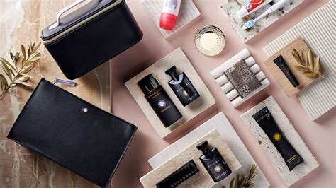 luxury airline premium cabin amenity kits Bvlgari Diptyque Lalique