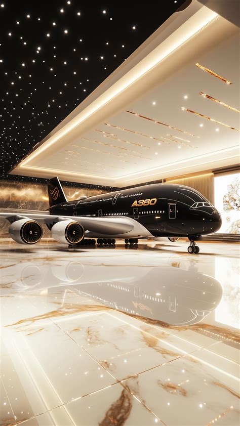 luxury concept airliner – inspired by unrealized airbus a380 private jet project
