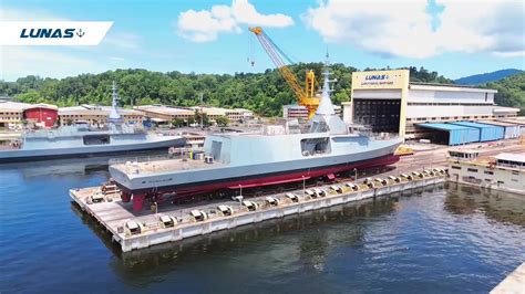 Maharaja Lela-class littoral combat ship hull and superstructure details