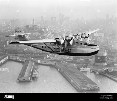 Martin M-130 China Clipper flying boat Pan American Airways Pacific route aircraft