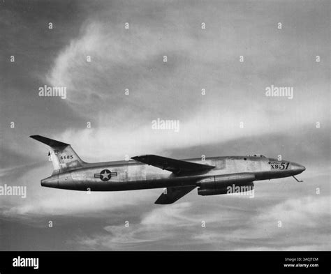 Martin XB-51 tri-jet attack aircraft prototype with unusual engine placement