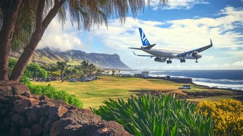 Mataveri International Airport Easter Island Rapa Nui runway Pacific Ocean
