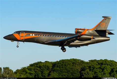 Max Verstappen’s Dassault Falcon 8X