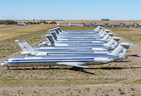 McDonnell Douglas MD-80 rear mounted engines bucket thrust reversers during ground operations