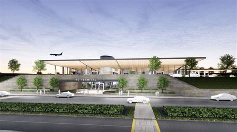 McKinney National Airport new passenger terminal exterior
