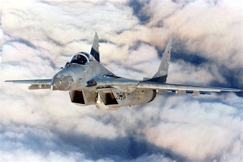 MiG-29 Fulcrum in flight