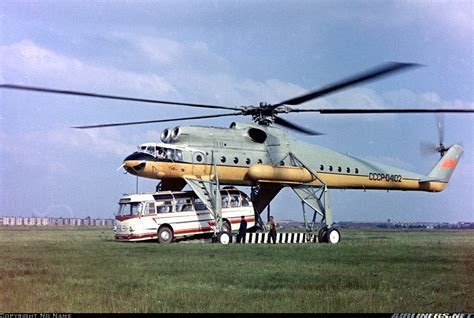 mil mi-10 helicopter transporting modular building unit