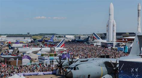 military drones and hypersonic display at Paris Air Show 2025 defense pavilion