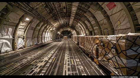 military flight boxed meal ration inside cargo plane environment