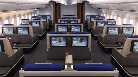 modern Airbus A350 business class suite compared with historic Concorde cabin