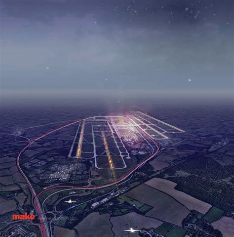 modern airport mega hub expansion construction cranes runway