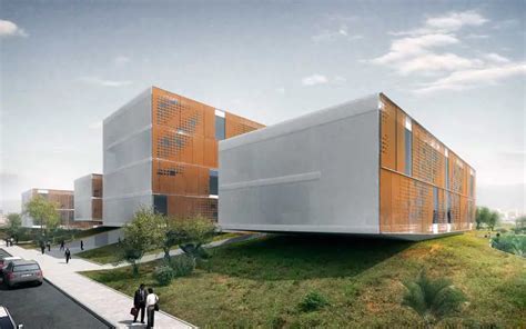 Modern architectural rendering of the proposed new Ethiopian Airlines headquarters
