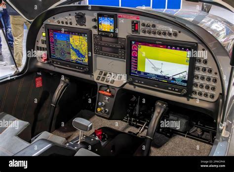 modern IFR cockpit showing full instrumentation