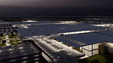modern Nashville International Airport New Horizon terminal construction