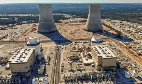 modern nuclear power plant with advanced containment architecture