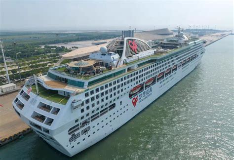 Modern passenger terminal at Tianjin Cruise Port with upgraded infrastructure