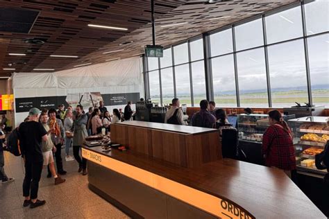 Modern terminal at Launceston Airport catering to 2025 Tasmanian Tourism Conference attendees
