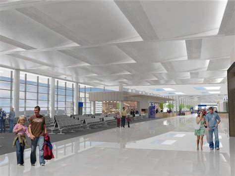 Modernized interior of Sky Harbor’s John S. McCain III Terminal 3