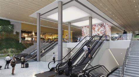 modernized Washington Dulles airport terminal redevelopment concept
